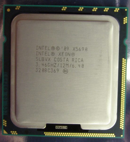 thumbnail image 2 of 6-Core Intel Xeon X5690 3.46GHz Processor Upgrade For Mac Pro 4,1 And 5,1 (2009-2012) - Used 2 of 3